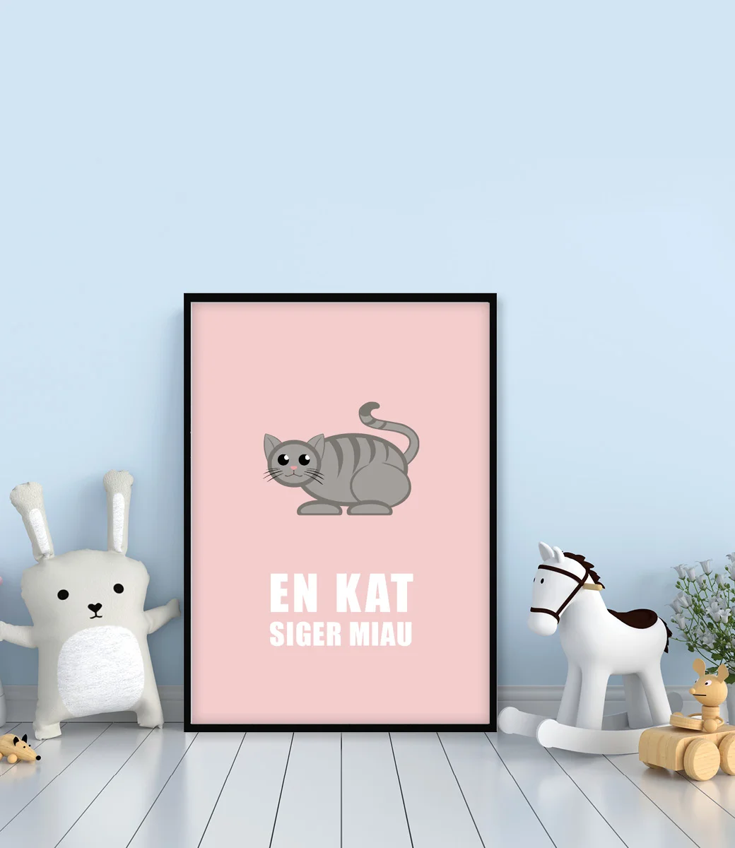EN KAT SIGER MIAU