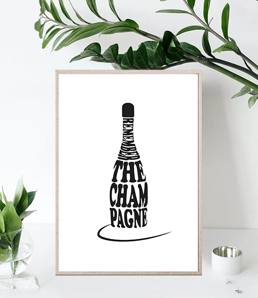 remember the champagne